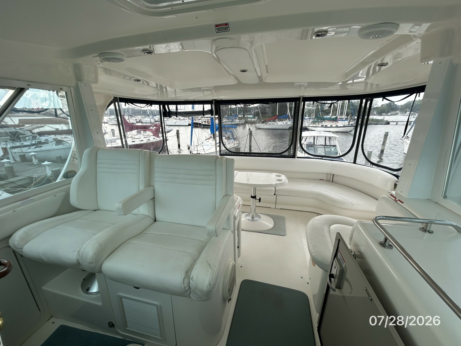 40' Sea Ray upper deck aft