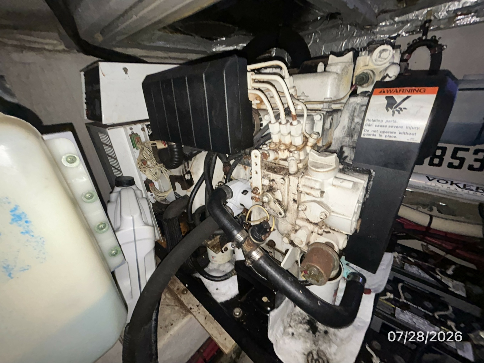 40' Sea Ray generator