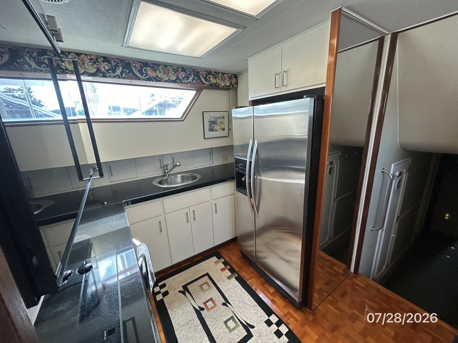 54' Hatteras galley1