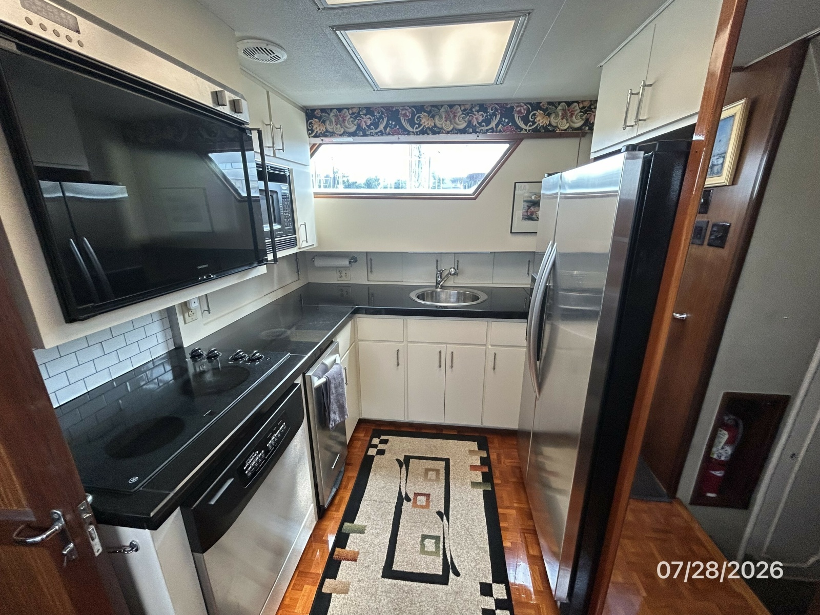 54' Hatteras galley2