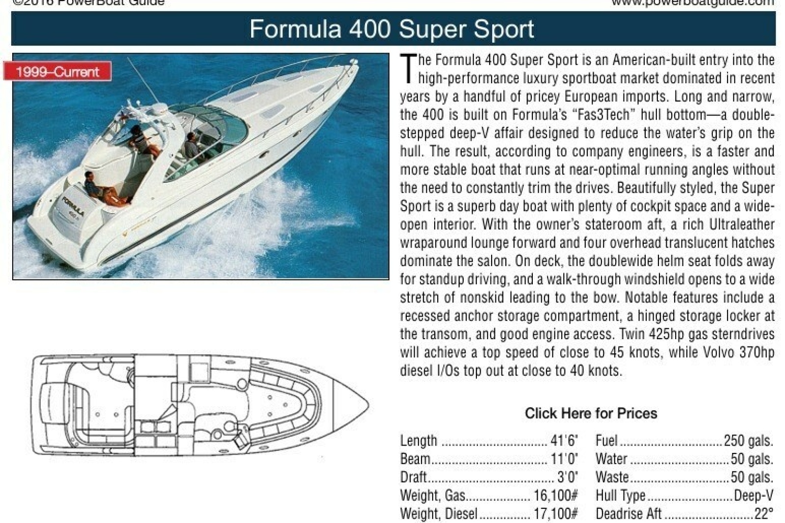 2001 Formula 400 Super Sport