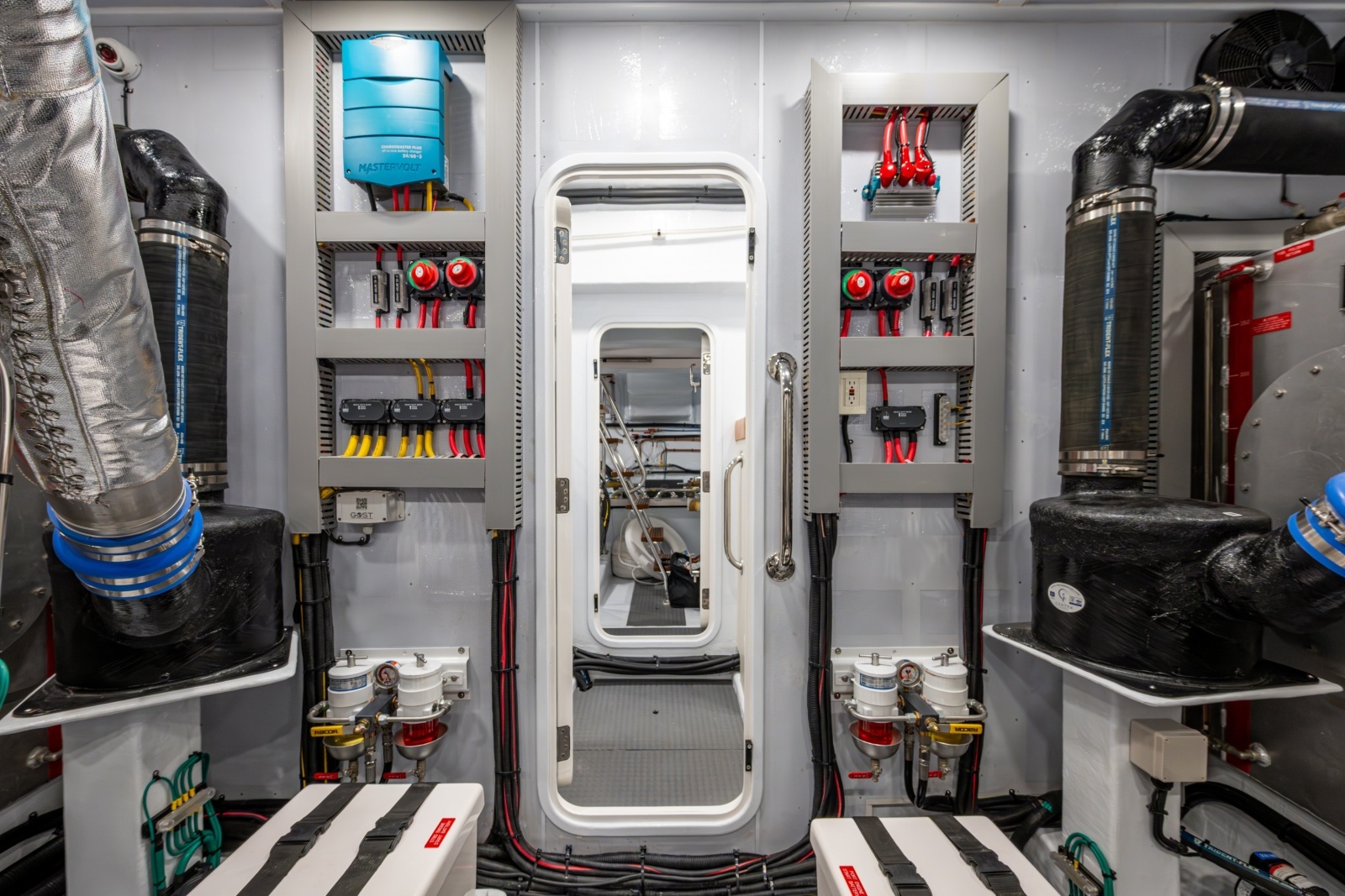 Looking Aft Through Utility Room To Lazarette