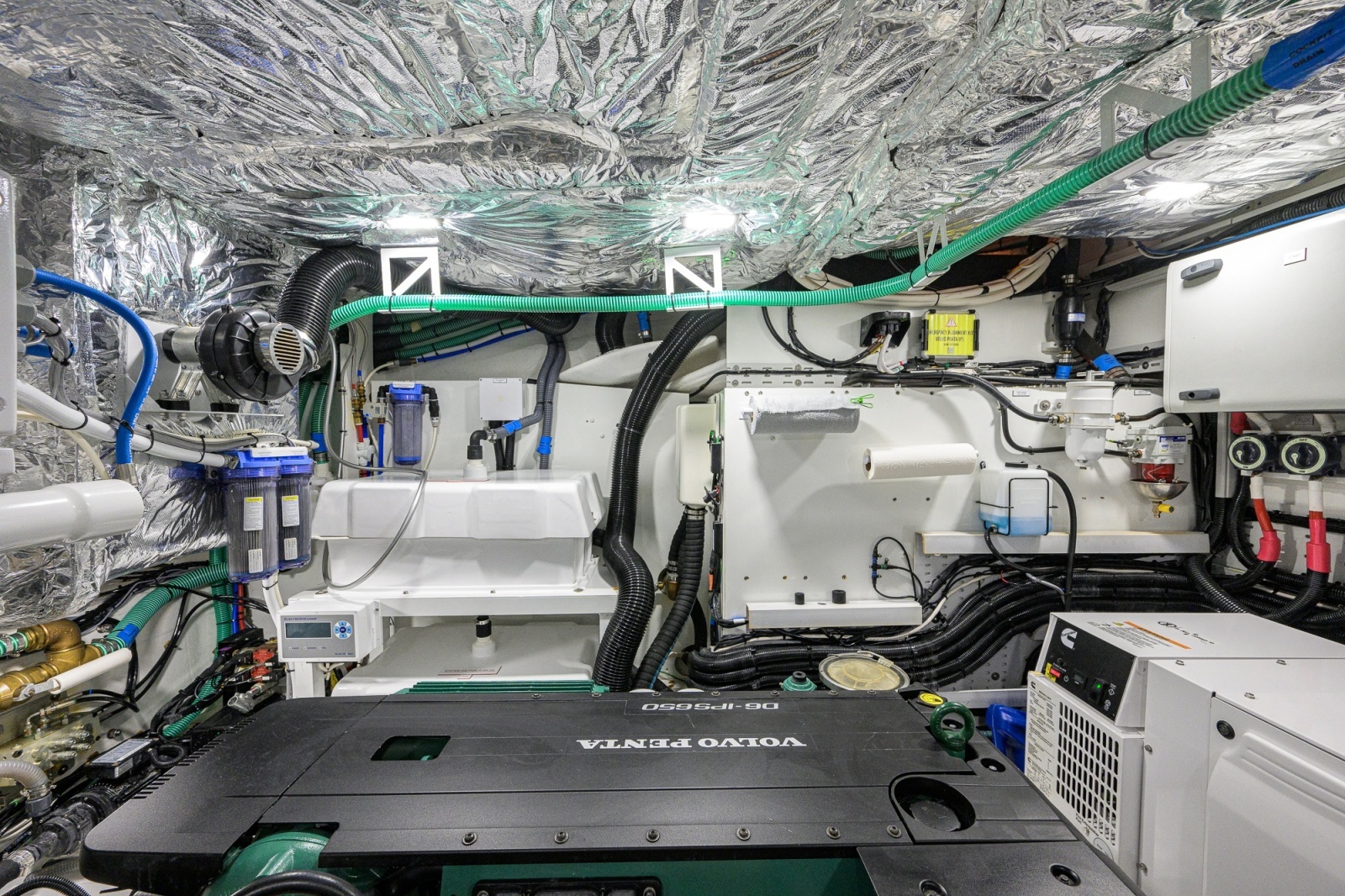 Princess 50 - Crown -Engine Room 