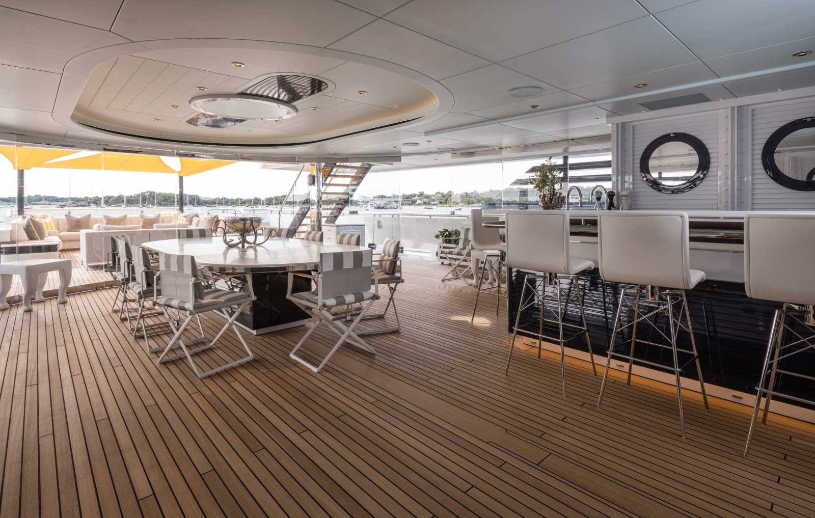 Main Deck Aft Looking Aft To Port 