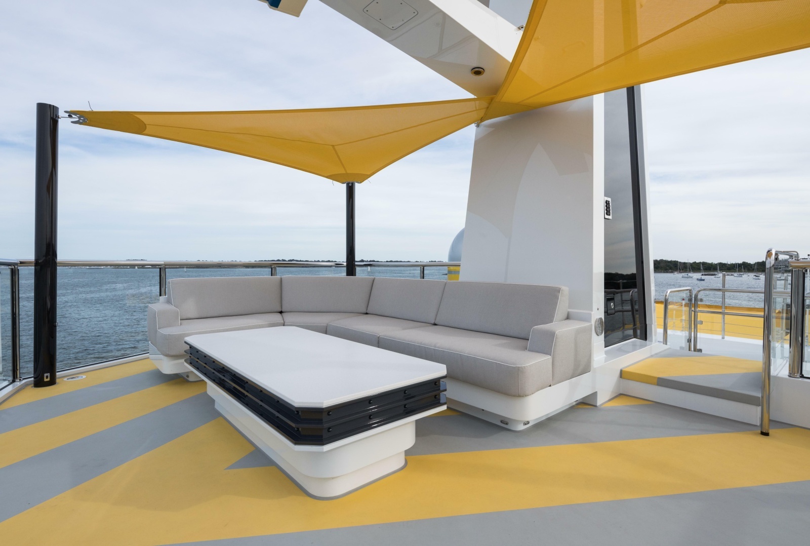 Crow's Nest Seating Area Looking Aft To Starboard