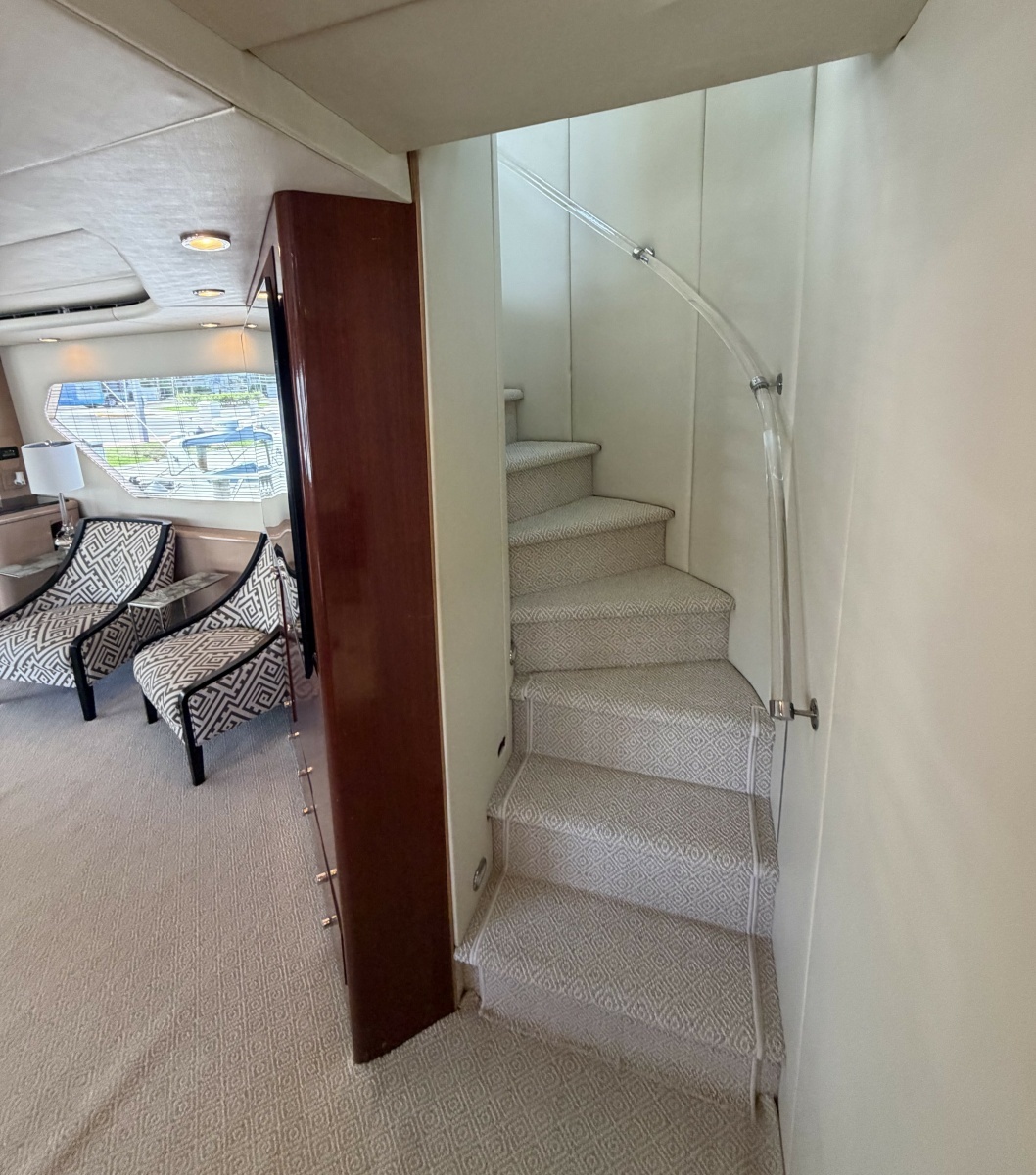 022 Main Deck Salon Stairs To Bridge Deck Sky Lounge