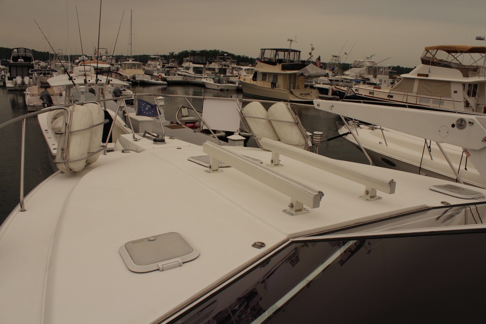 Bow Davit And Dinghy Chalks