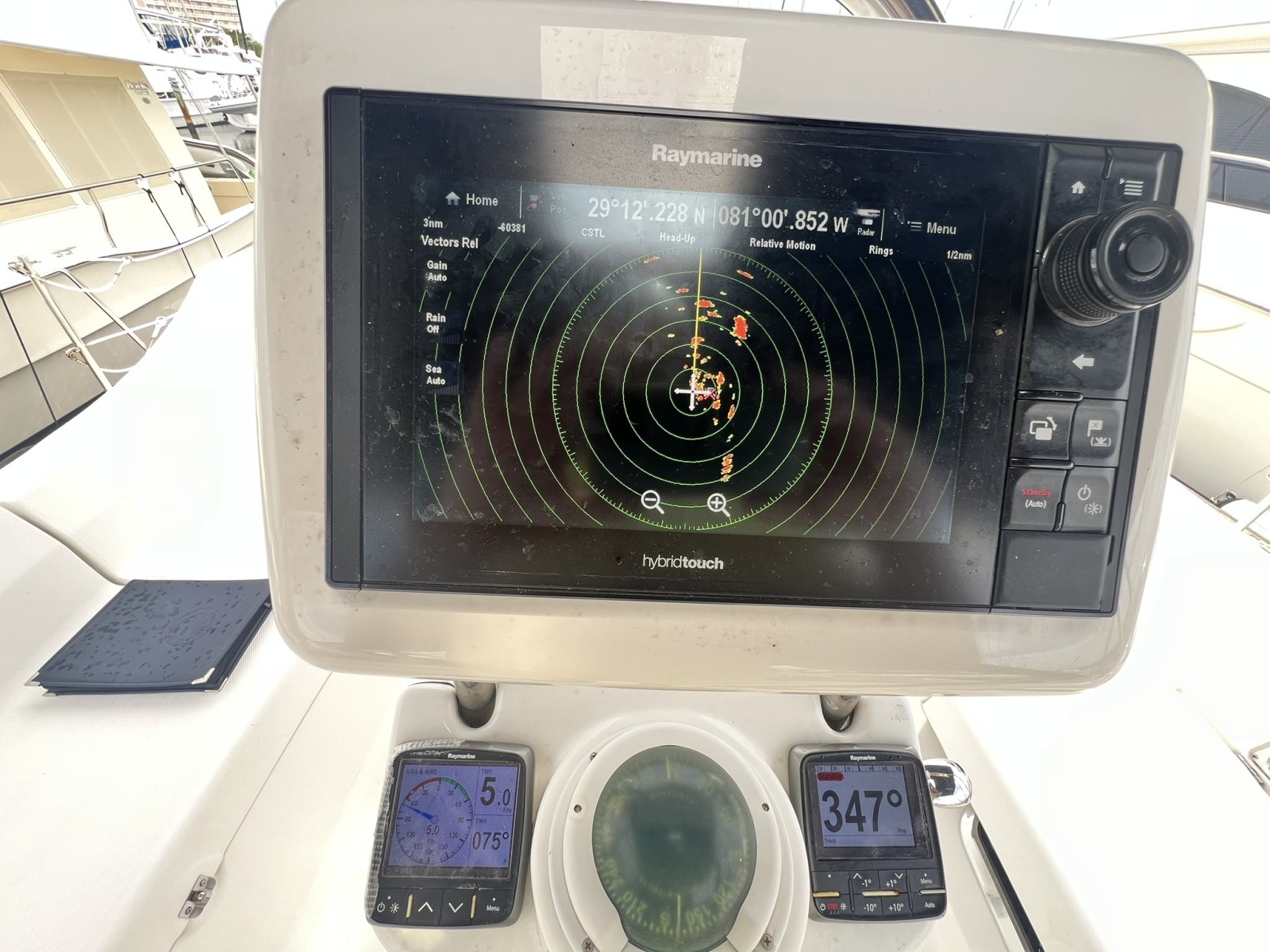 2007 Hunter 41 Deck Salon