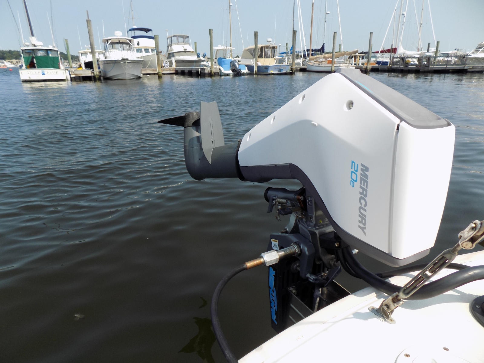 Motor, starboard view