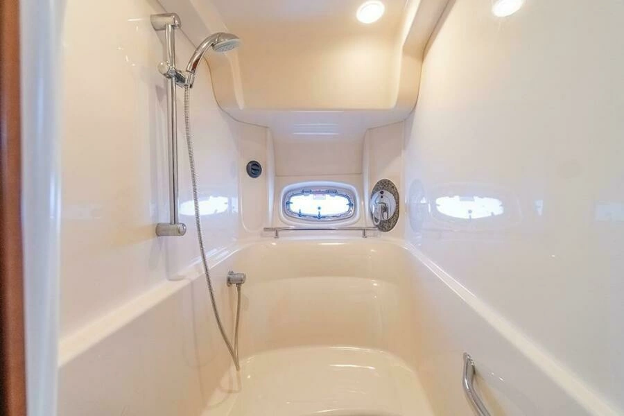 Master shower
