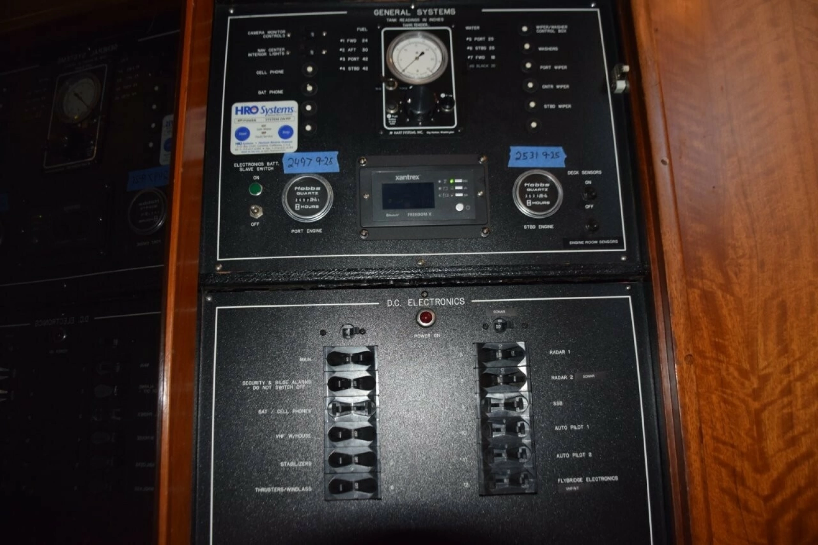 One Of The Pilorhouse Electrical Circuit Breaker Panels