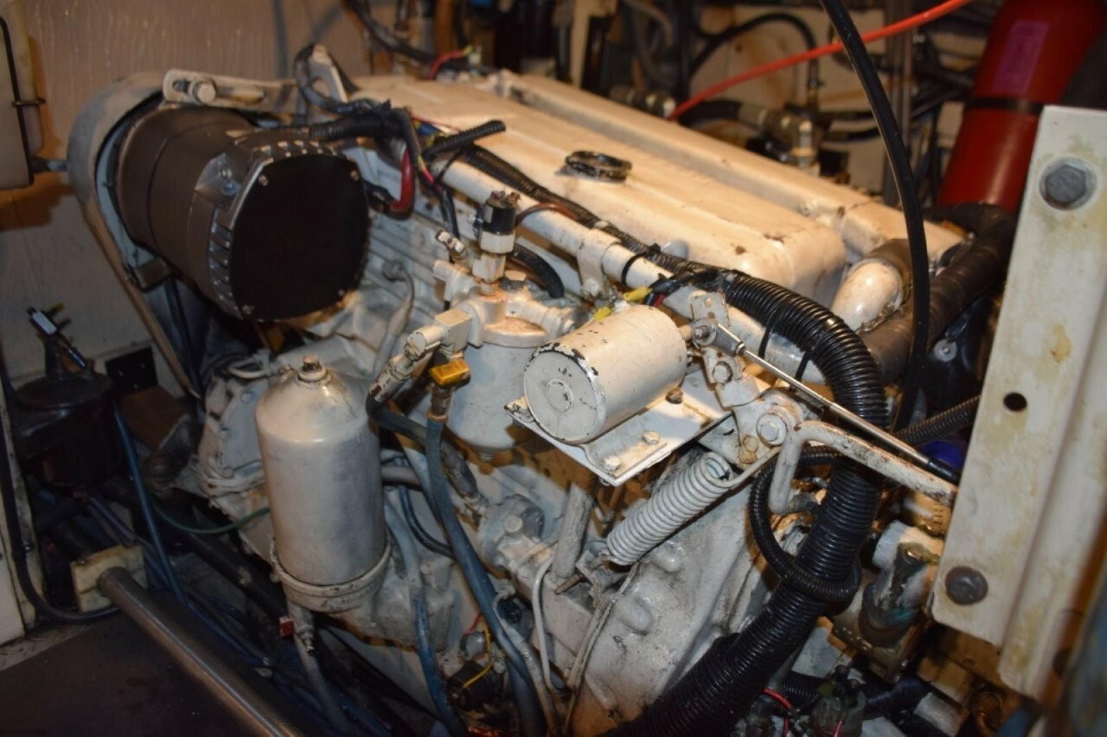Detroit Diesel 4 53 Natural, Starboard Side Motor
