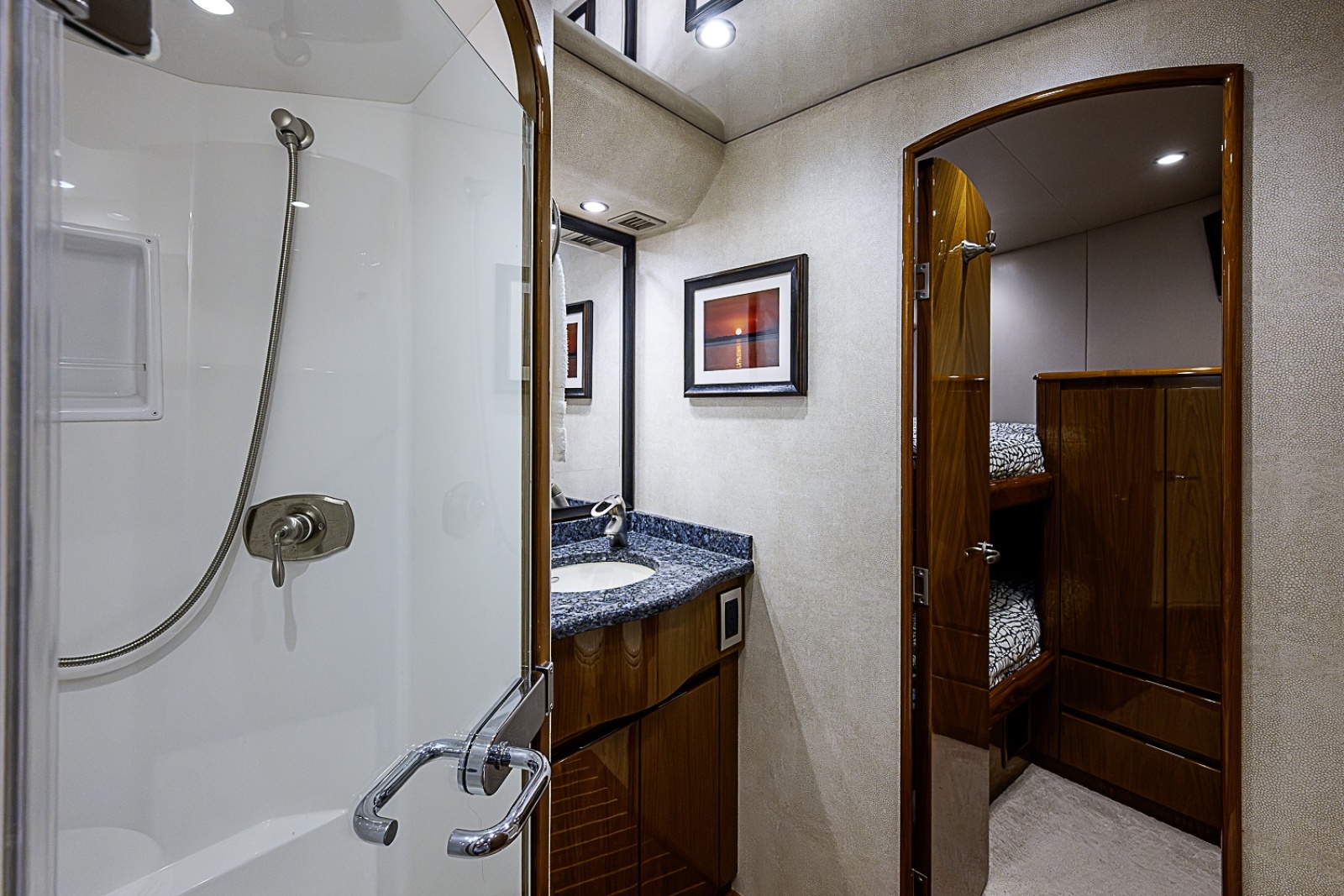 2011 Viking 76 Enclosed Bridge
