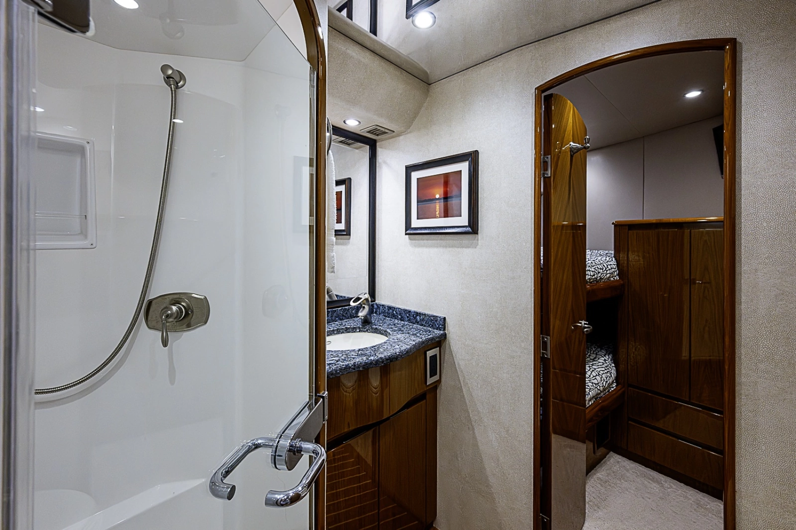 2011 Viking 76 Enclosed Bridge