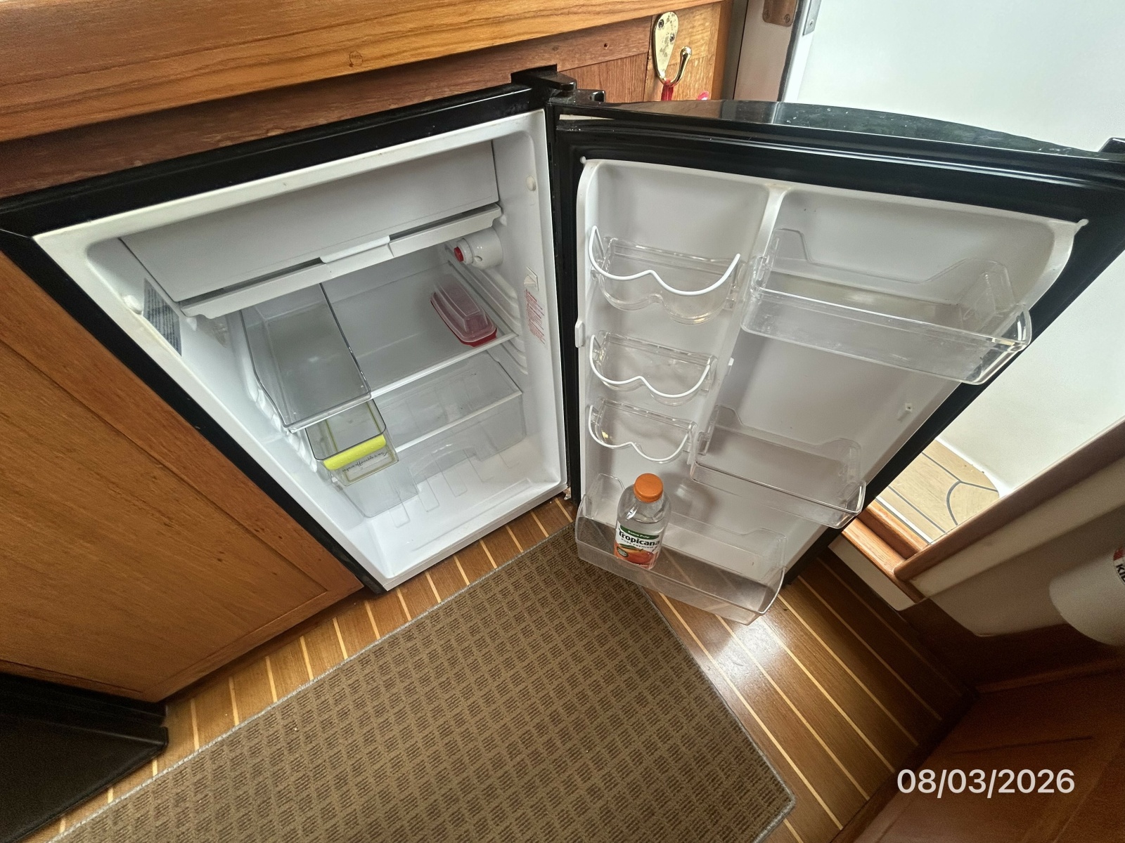 43' Mainship galley refrigeration1