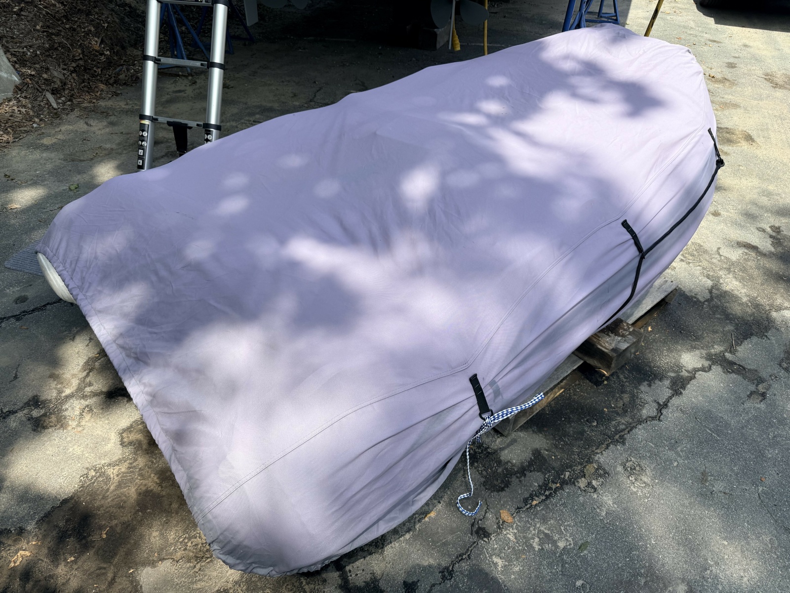 43' Mainship tender covered2