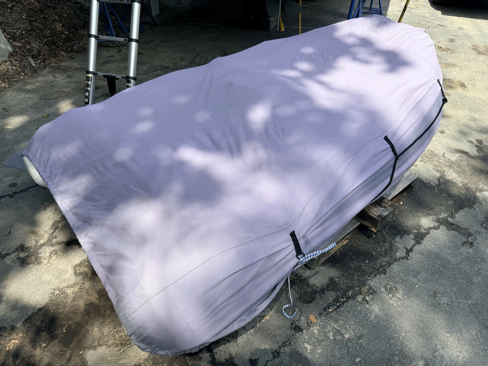 43' Mainship tender covered2