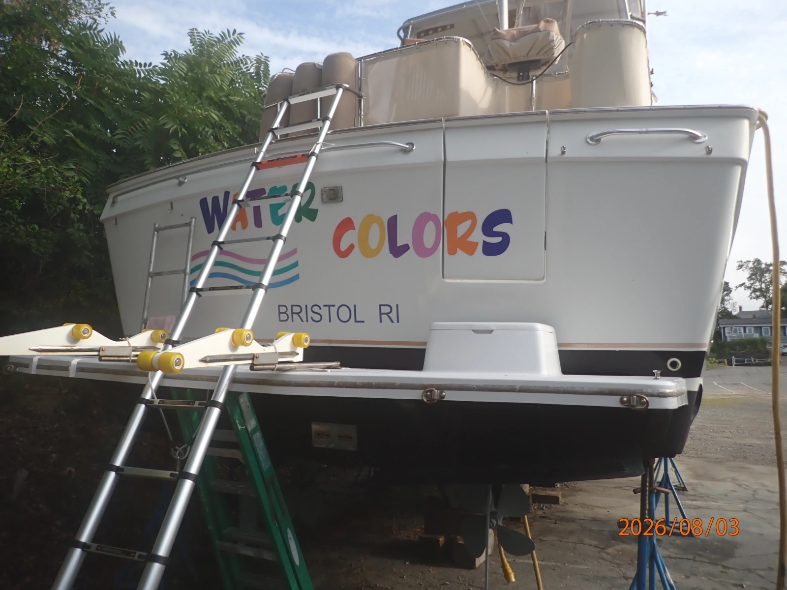 43' Mainship transom