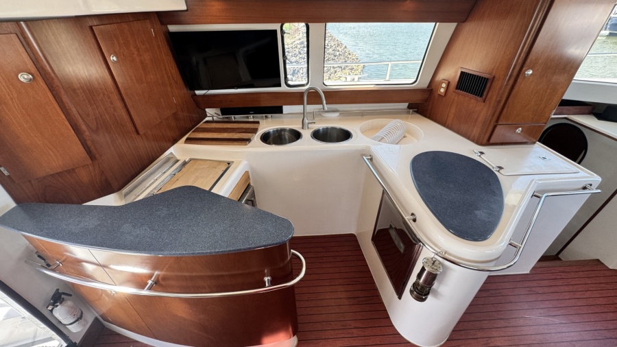 Galley Looking Port