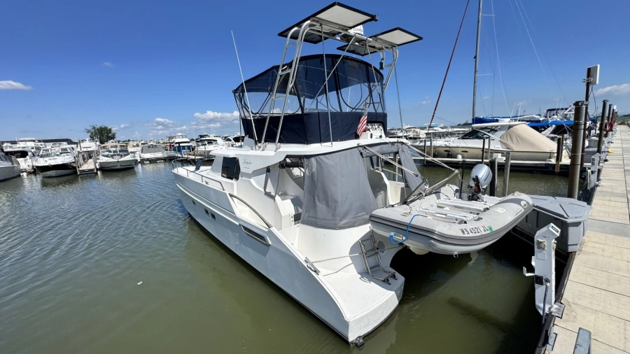 Stern View with Tender