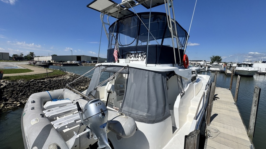 Stern View with Tender