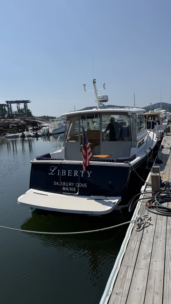 Liberty transom&swimplatform