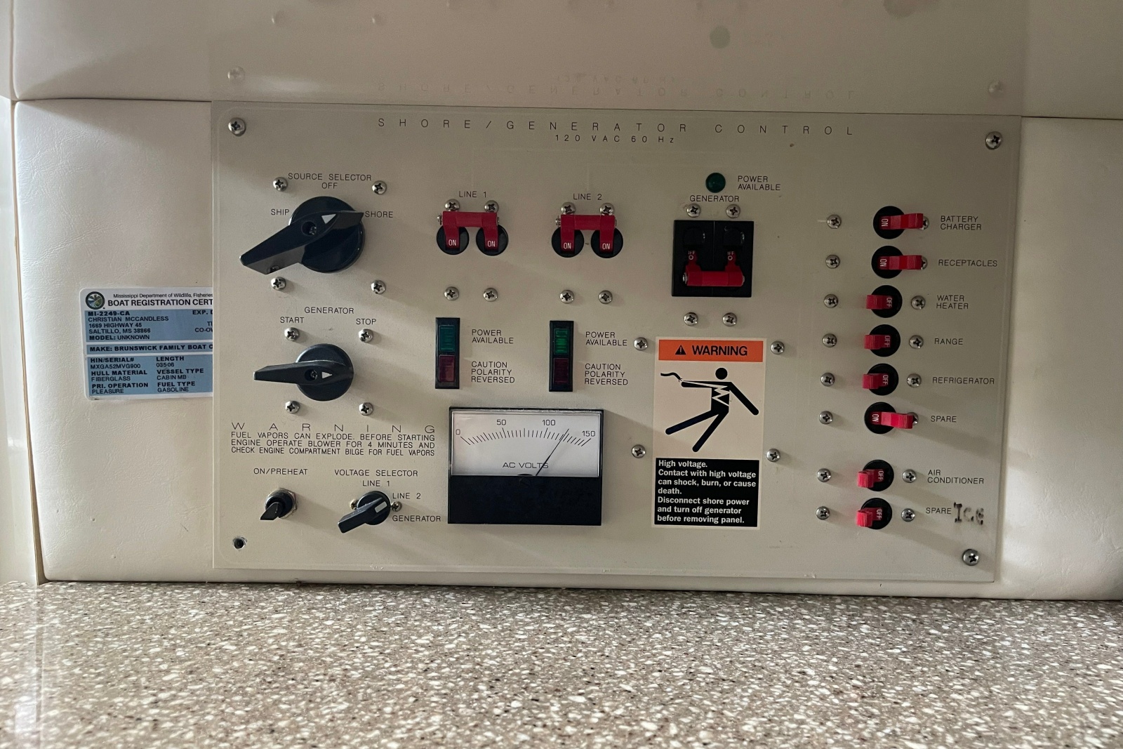 2000 Maxum 3200 SCR