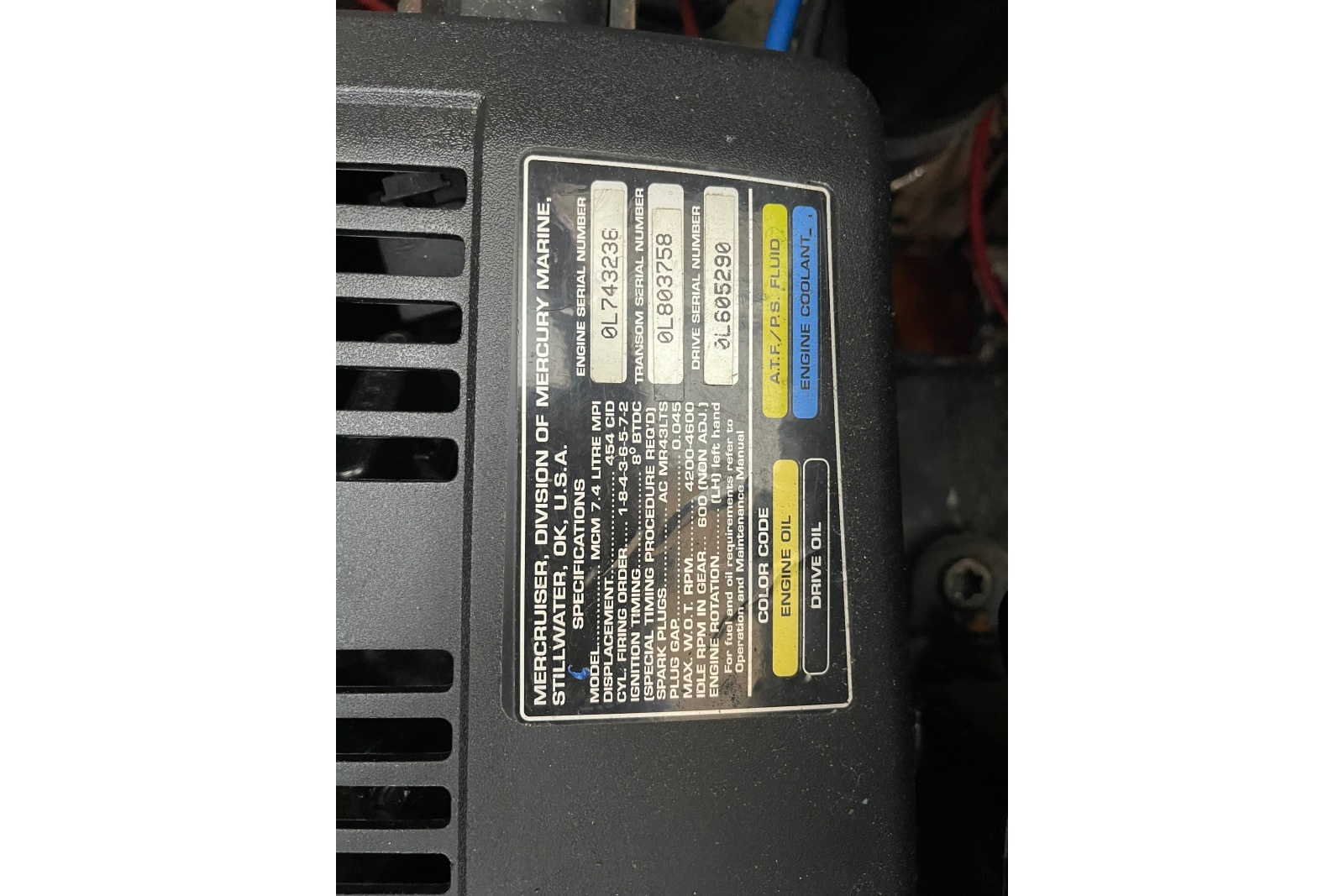 2000 Maxum 3200 SCR