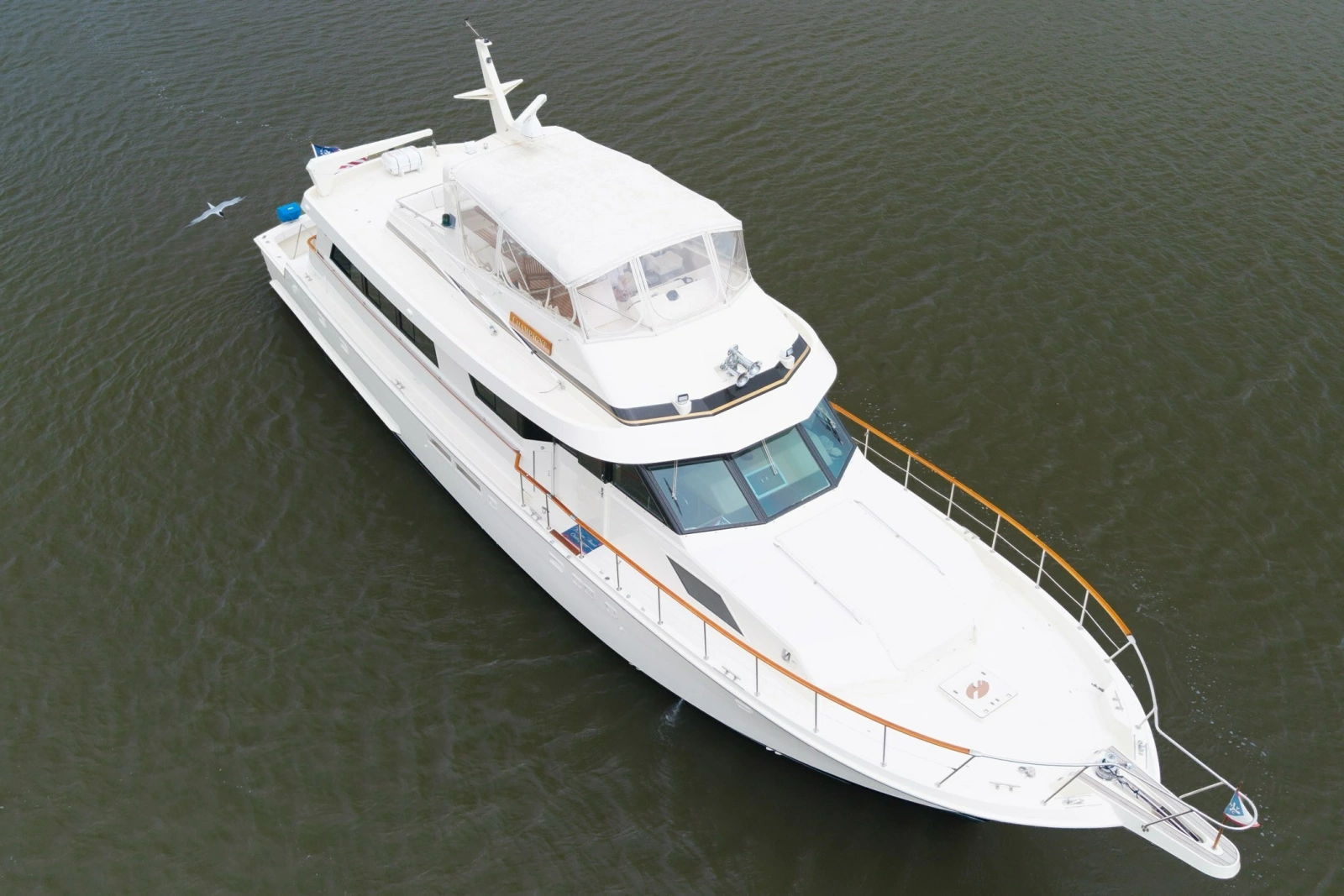 1989 Hatteras 74 Cockpit Motor Yacht