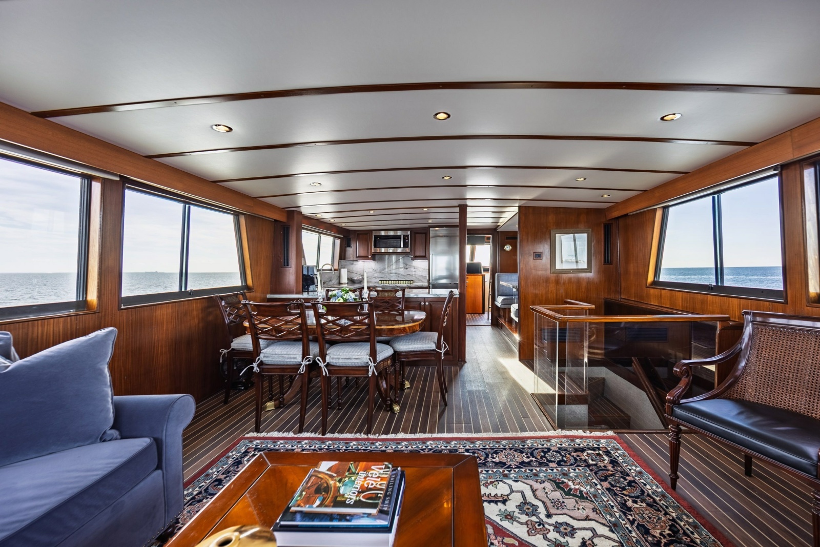 1989 Hatteras 74 Cockpit Motor Yacht