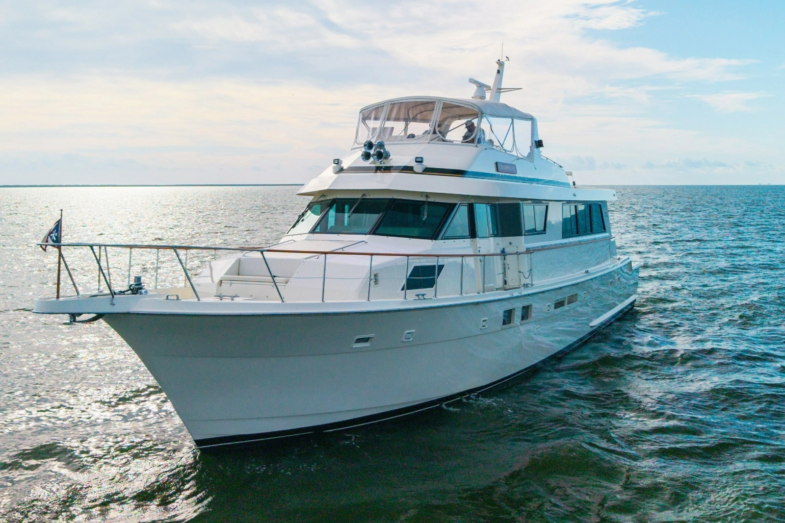 1989 Hatteras 74 Cockpit Motor Yacht