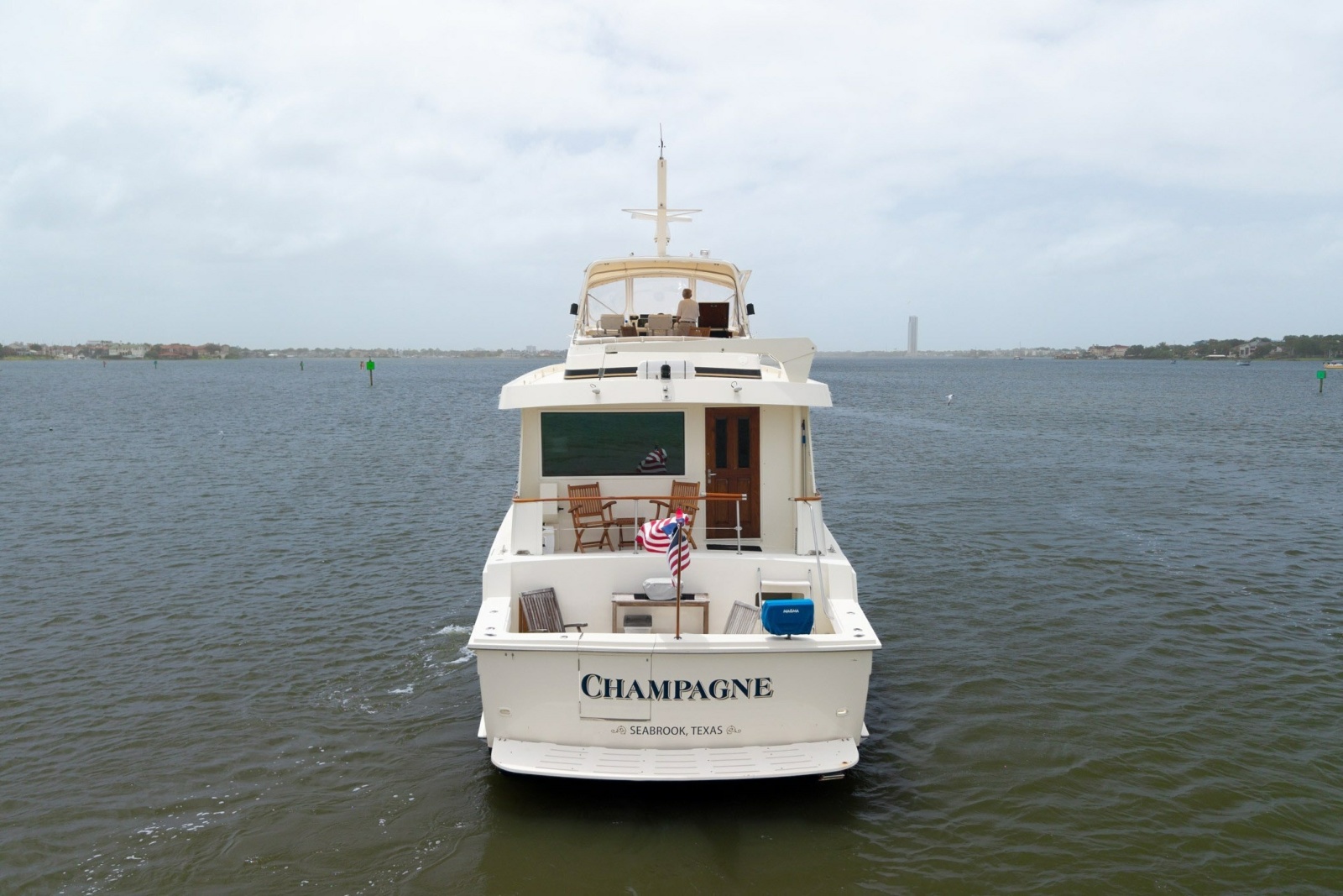 1989 Hatteras 74 Cockpit Motor Yacht