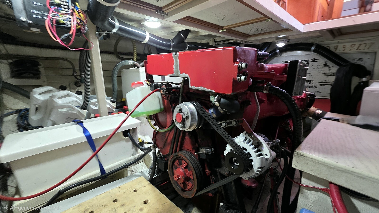 Main Engine Aft