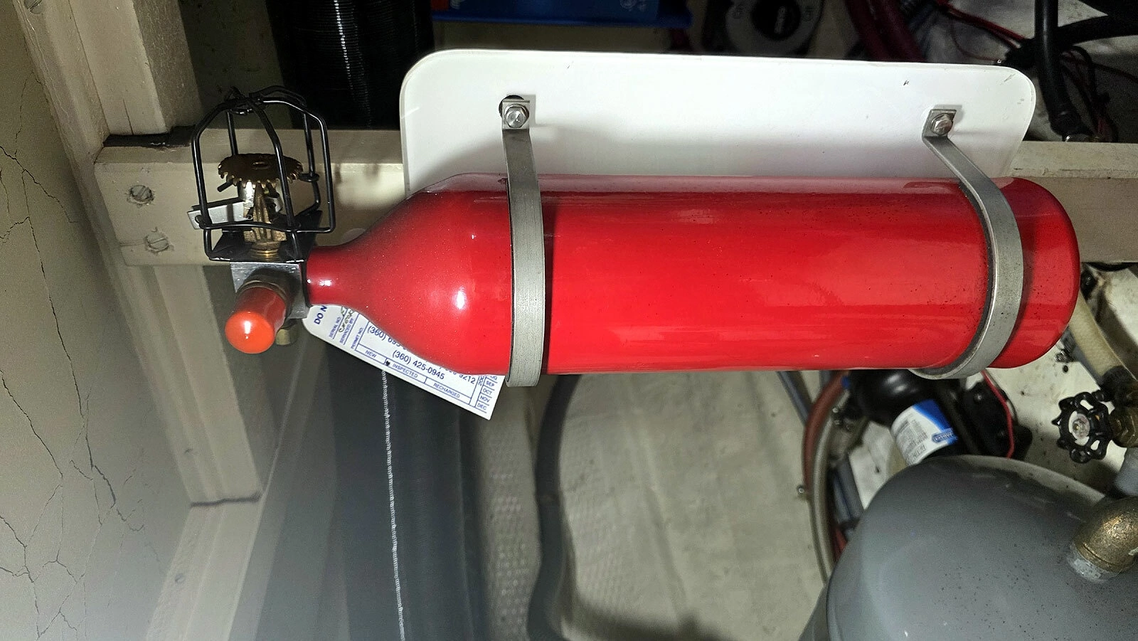 Engine Room Fire Suppression