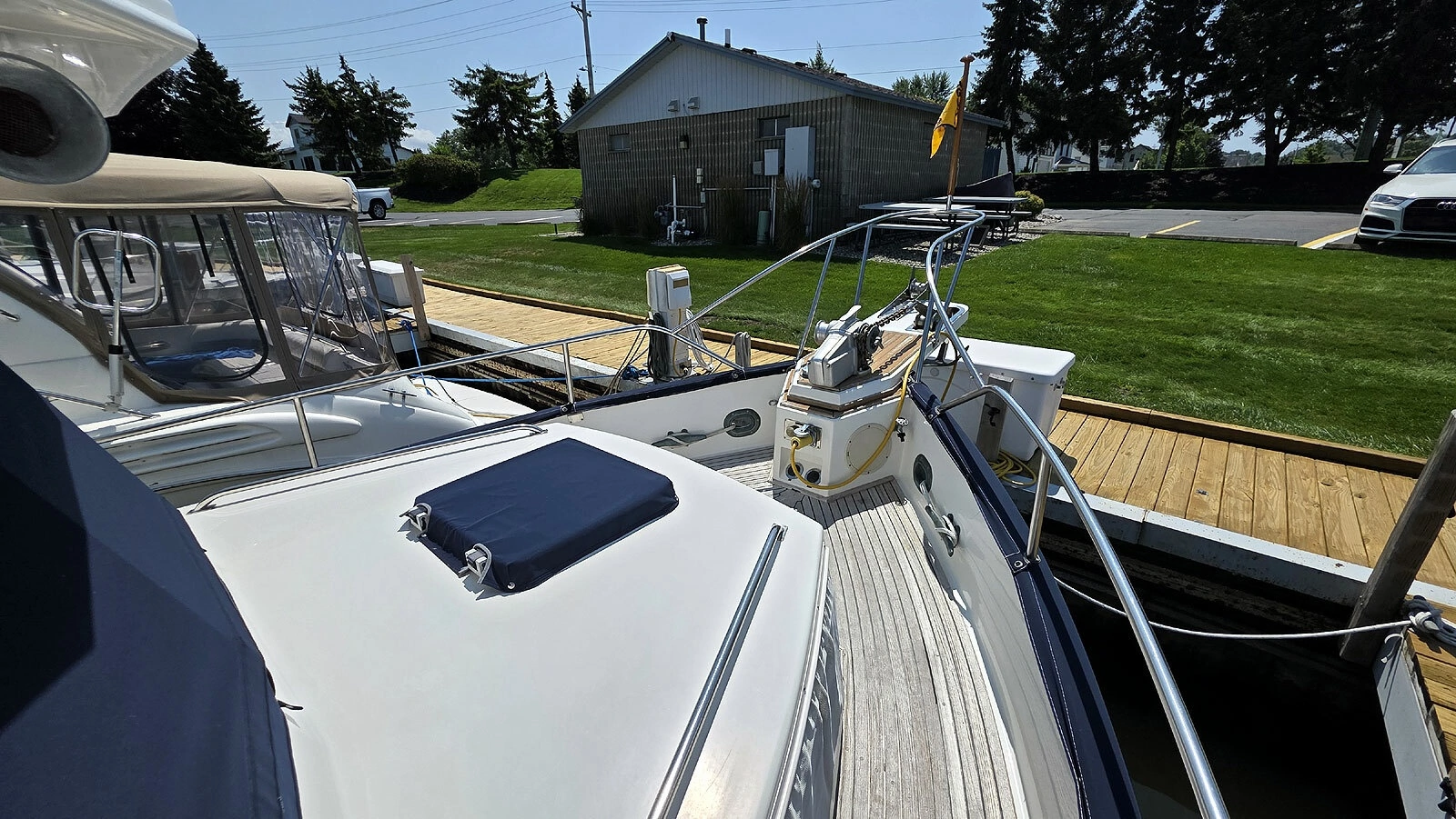 Starboard Bow Side Deck