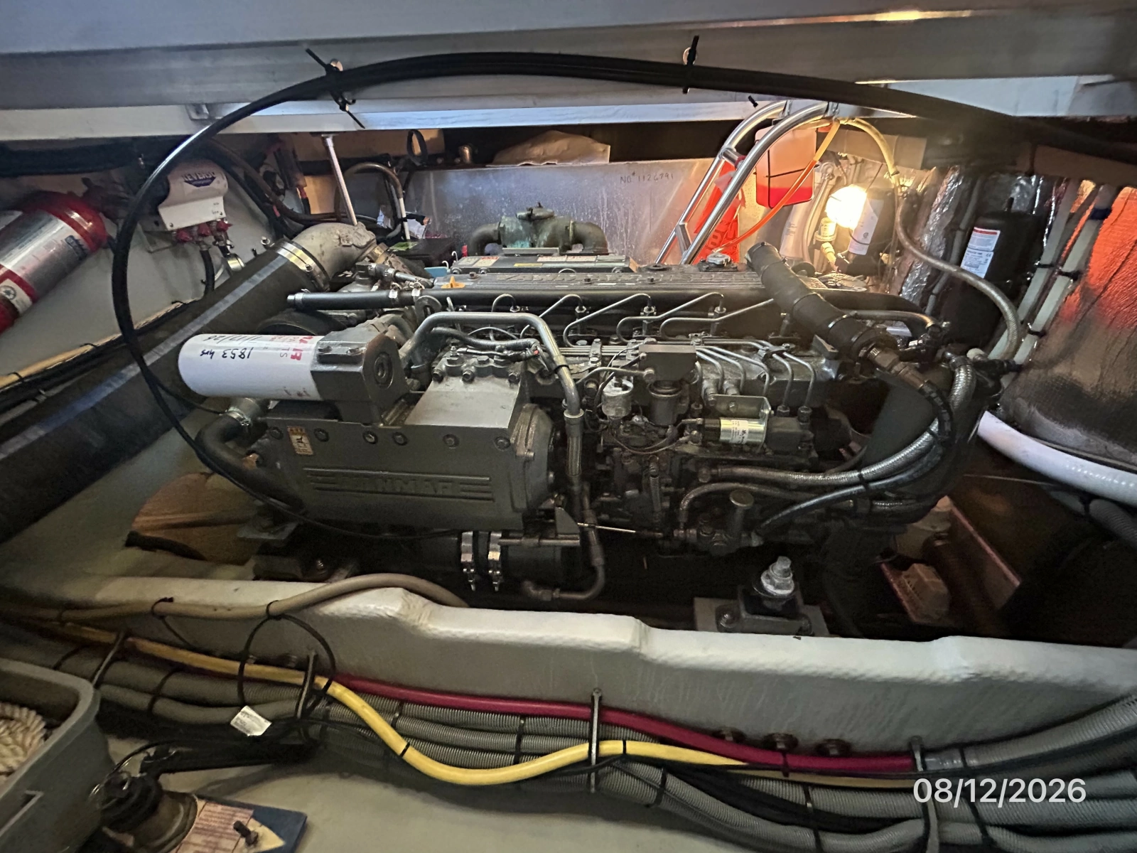 39' Mainship main engine