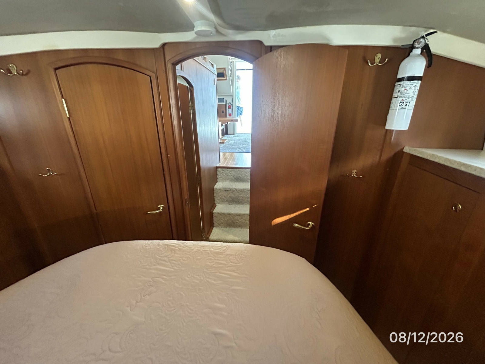 39' Mainship master stateroom aft