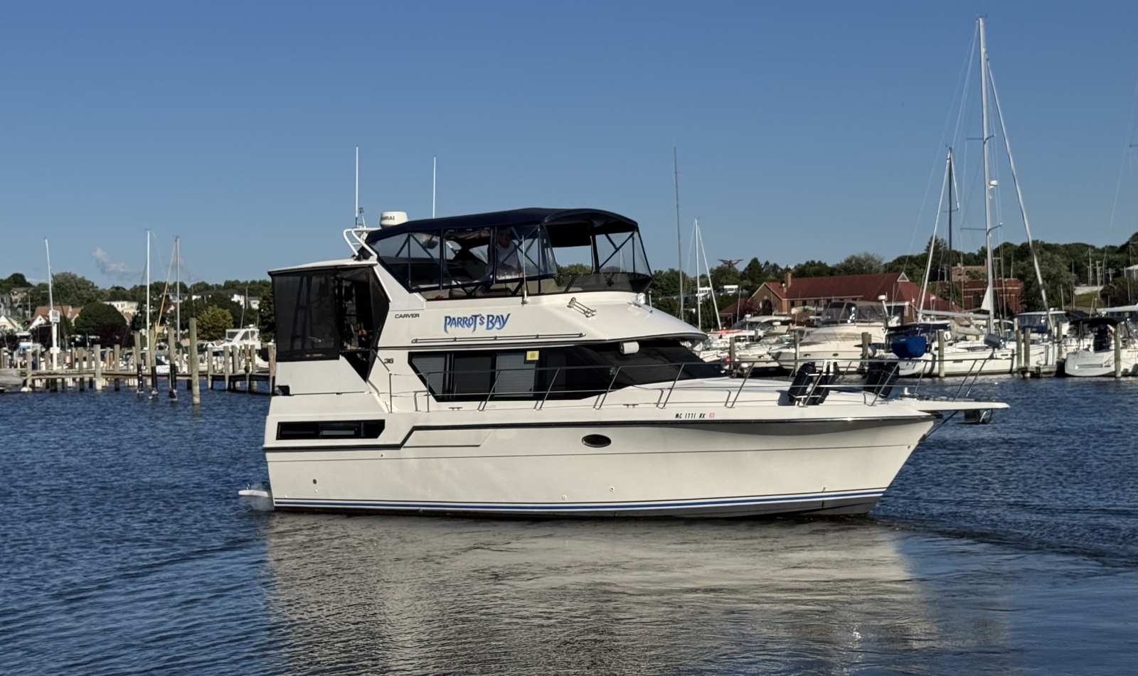1991 Carver 3608 Aft Cabin Motor Yacht