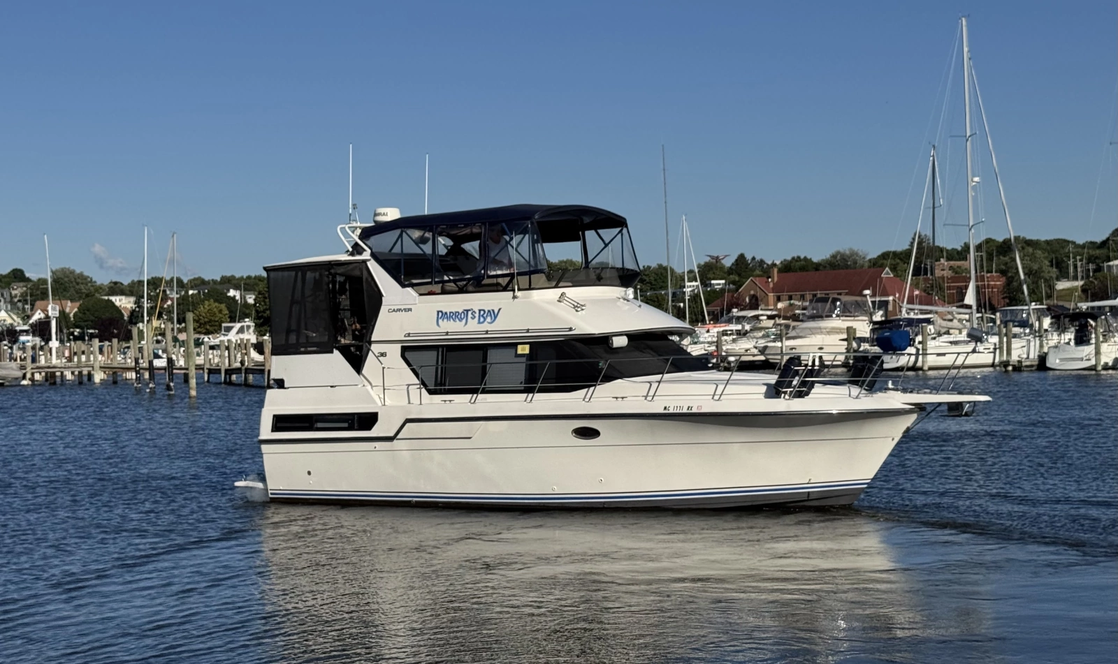 1991 Carver 3608 Aft Cabin Motor Yacht