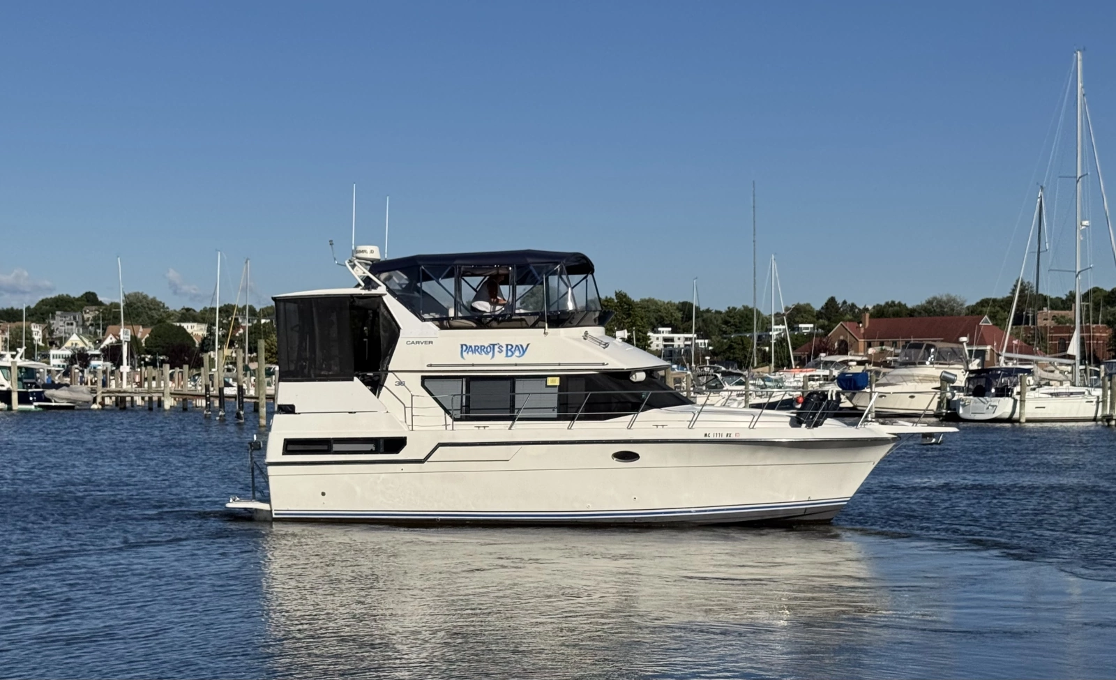 1991 Carver 3608 Aft Cabin Motor Yacht