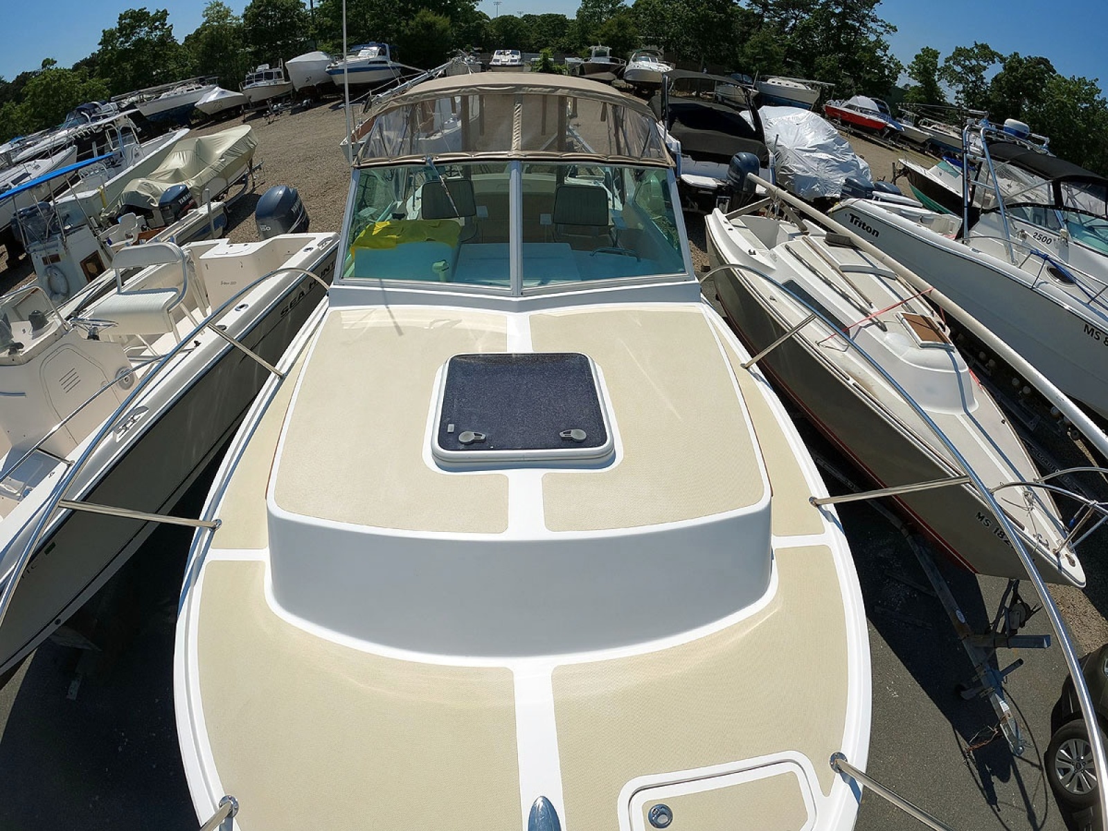 Looking Aft