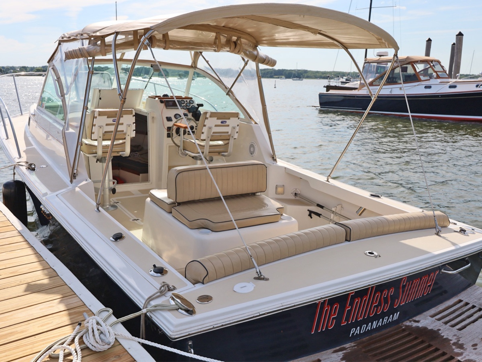 Transom and Swim Platform