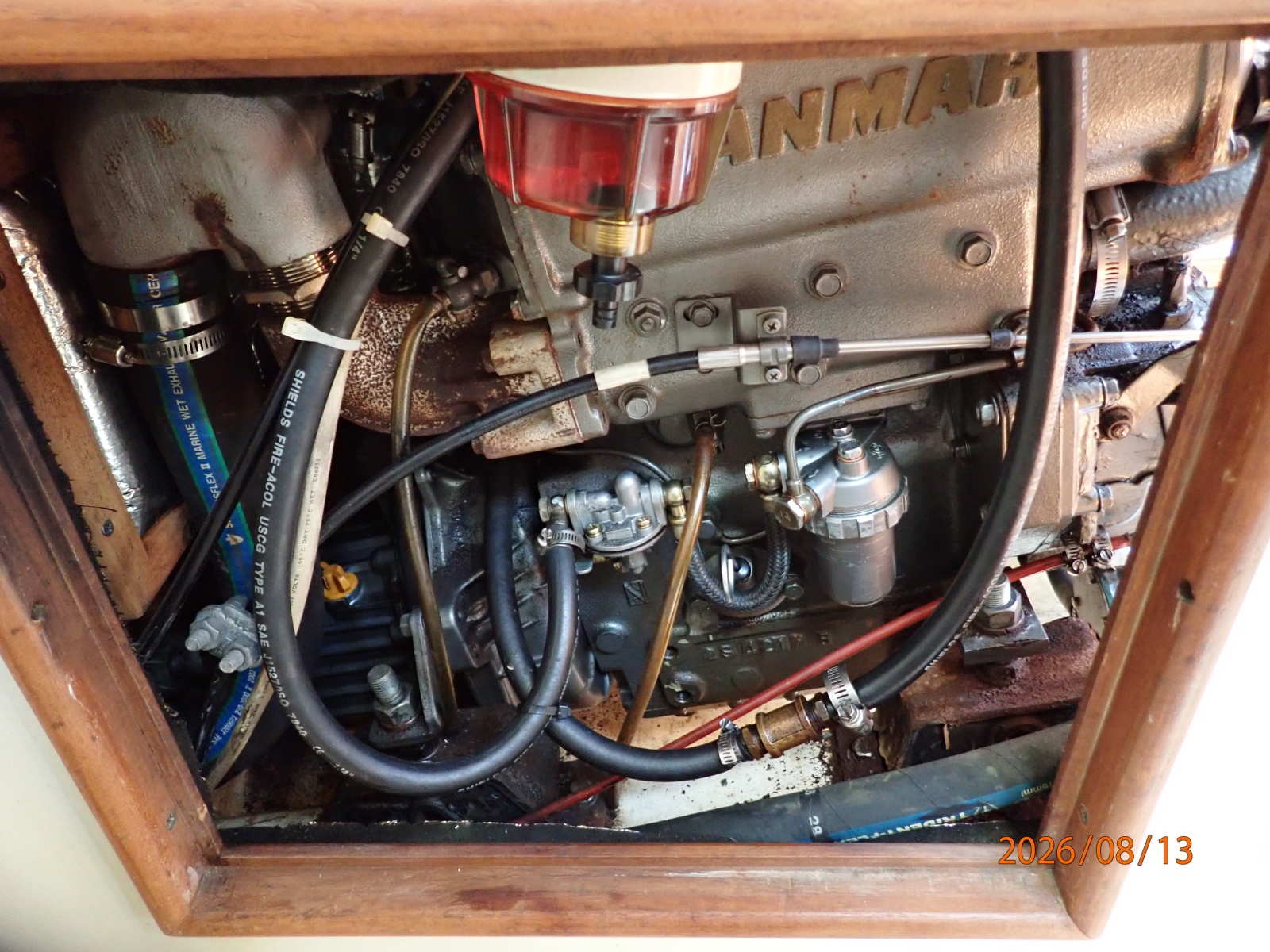 Hunter 336 auxiliary access3