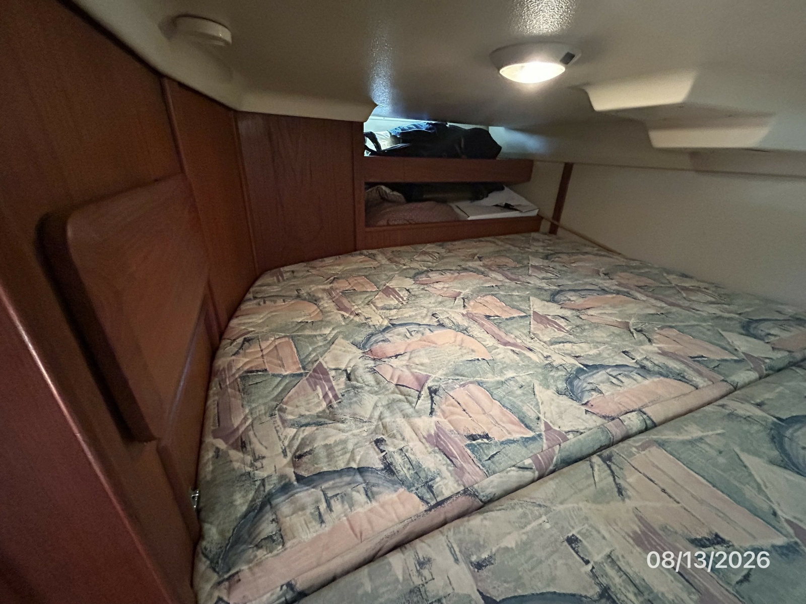 Hunter 336 aft stateroom2