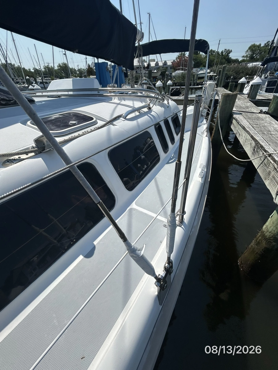 Hunter 336 standing rigging2