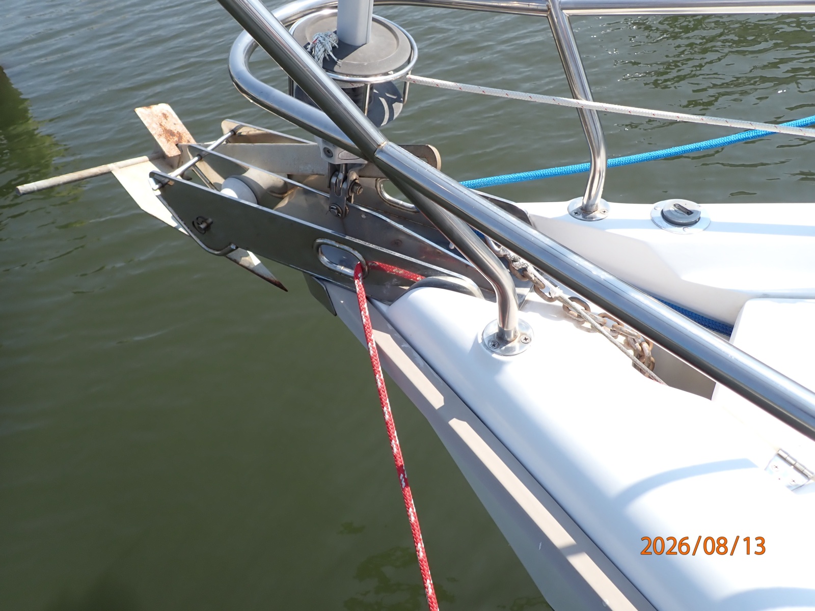 Hunter 336 anchor