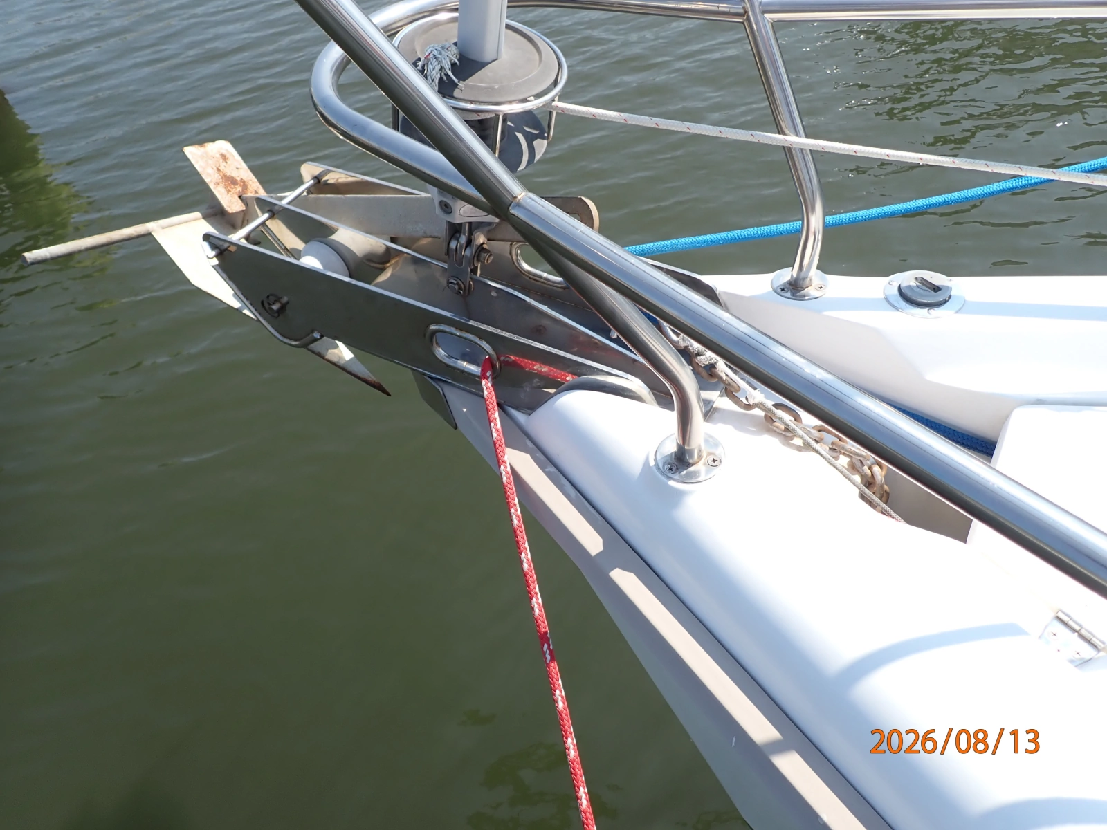Hunter 336 anchor