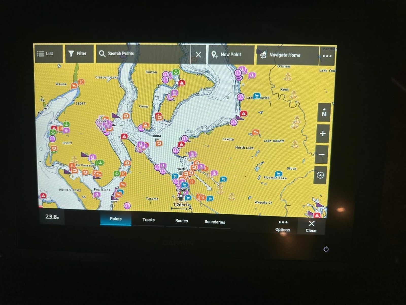 Garmin Navigation Display