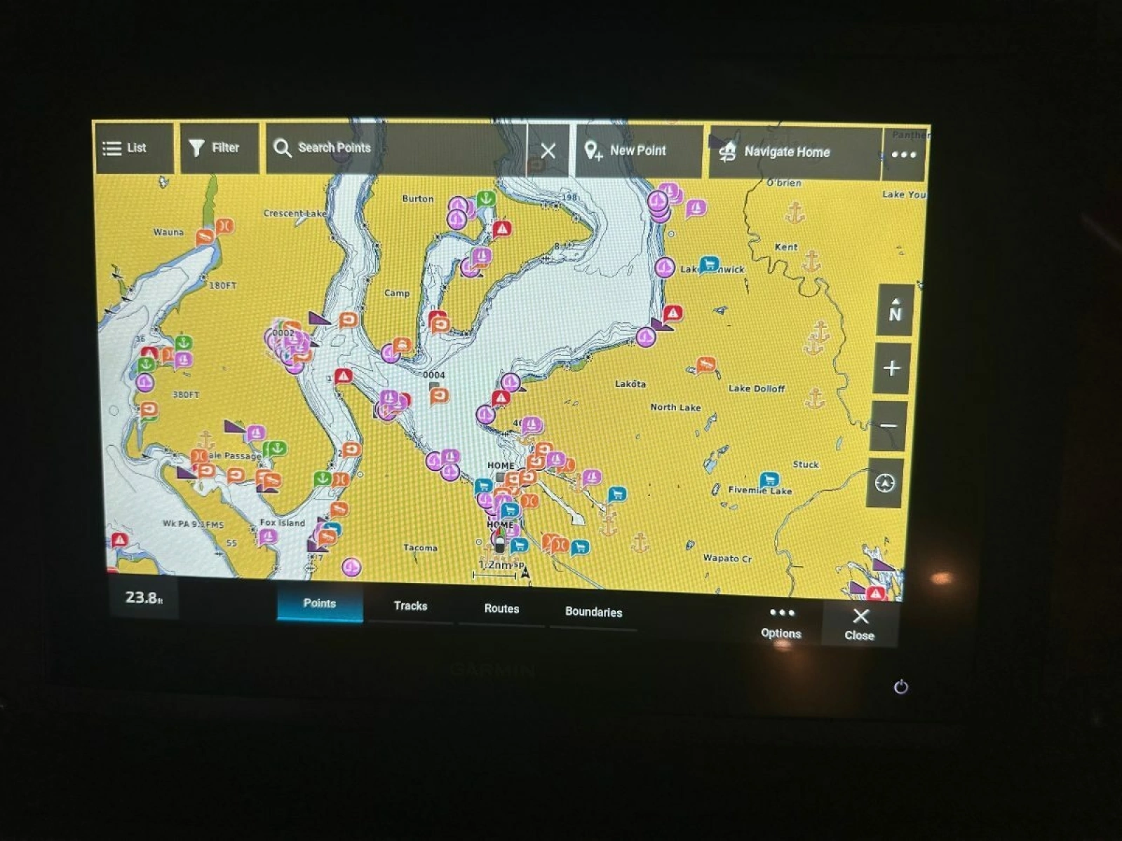 Garmin Navigation Display