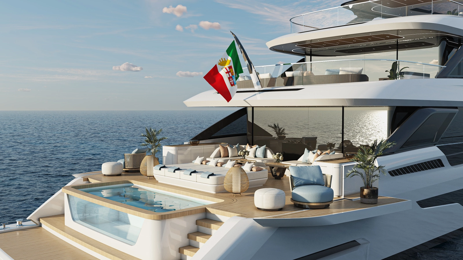 2028 Hargrave Signature E Series Tri-Deck By Teruzzi